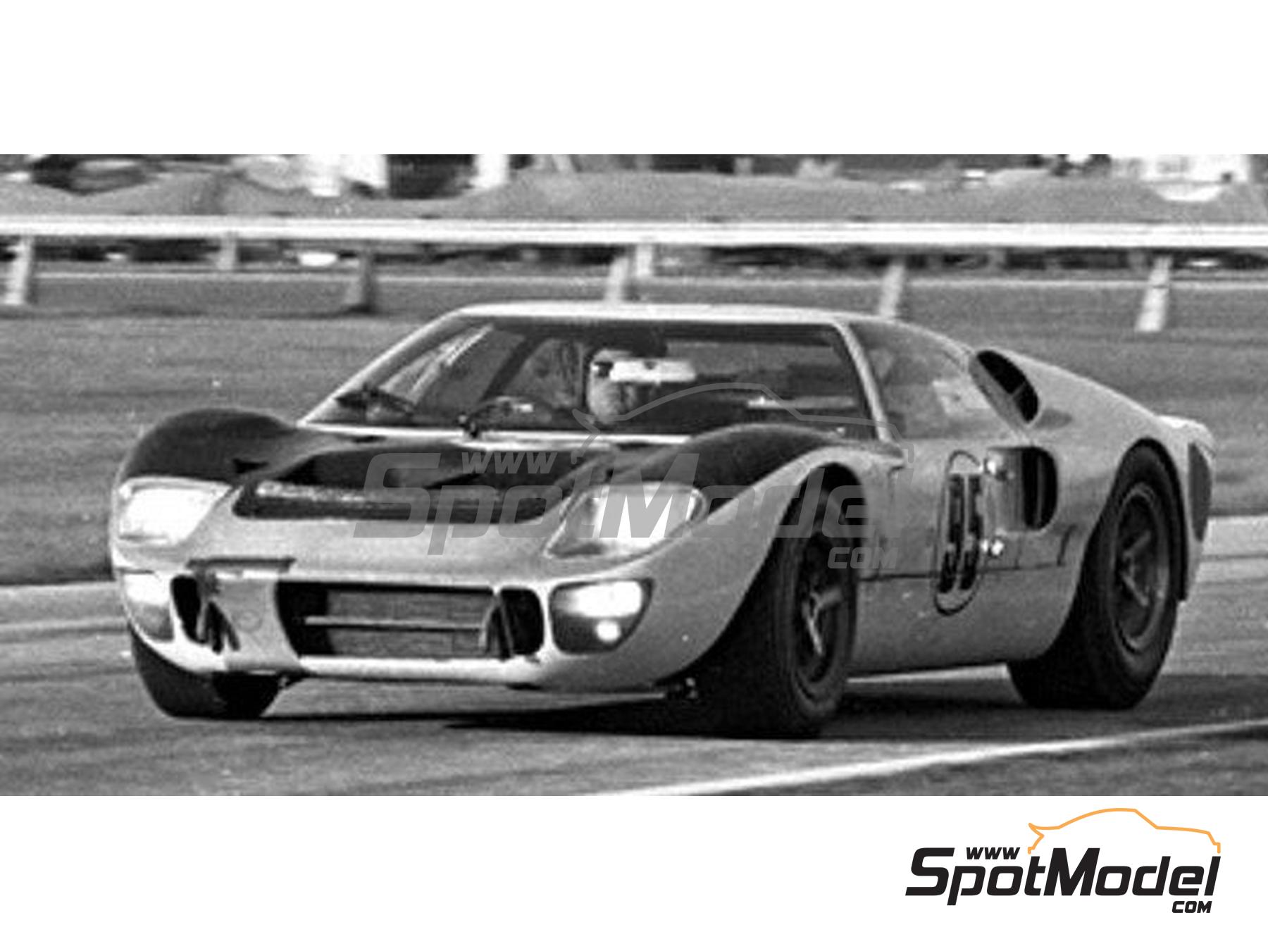 Marsh Models MM344: Car scale model kit 1/43 scale - Ford GT40 Mk